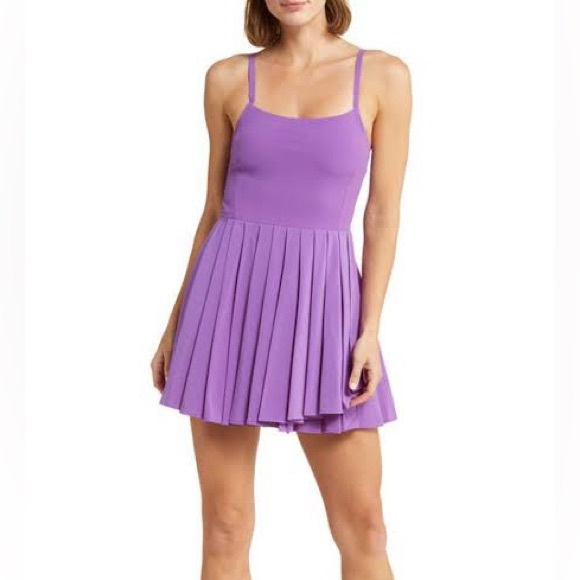 Outdoor Voices Dresses & Skirts - Outdoor Voices Lavender Purple Pleated Tennis Dress